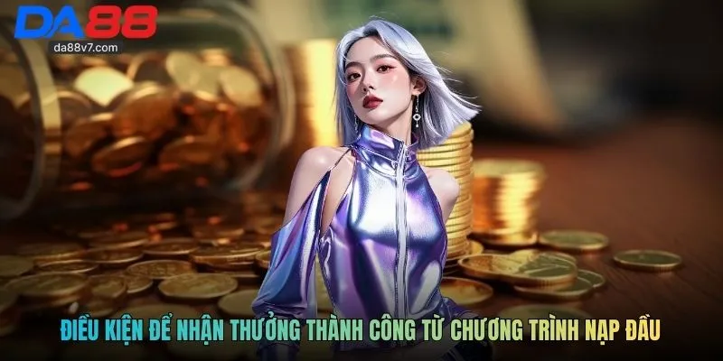 Điều kiện để nhận thưởng thành công từ chương trình nạp đầu