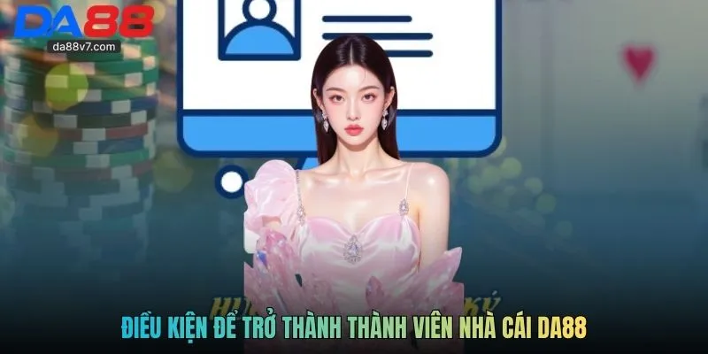 Điều kiện để trở thành thành viên nhà cái DA88