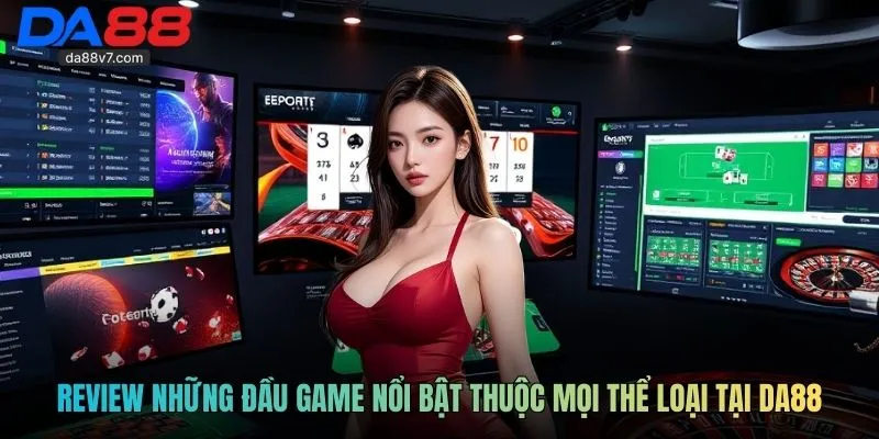 Review những đầu game nổi bật thuộc mọi thể loại tại DA88